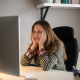 Therapist at her desk wondering where to get clients from